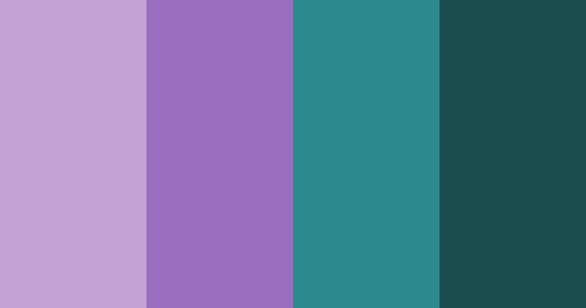Download dark purple turquoise color palette PNG image (landscape)