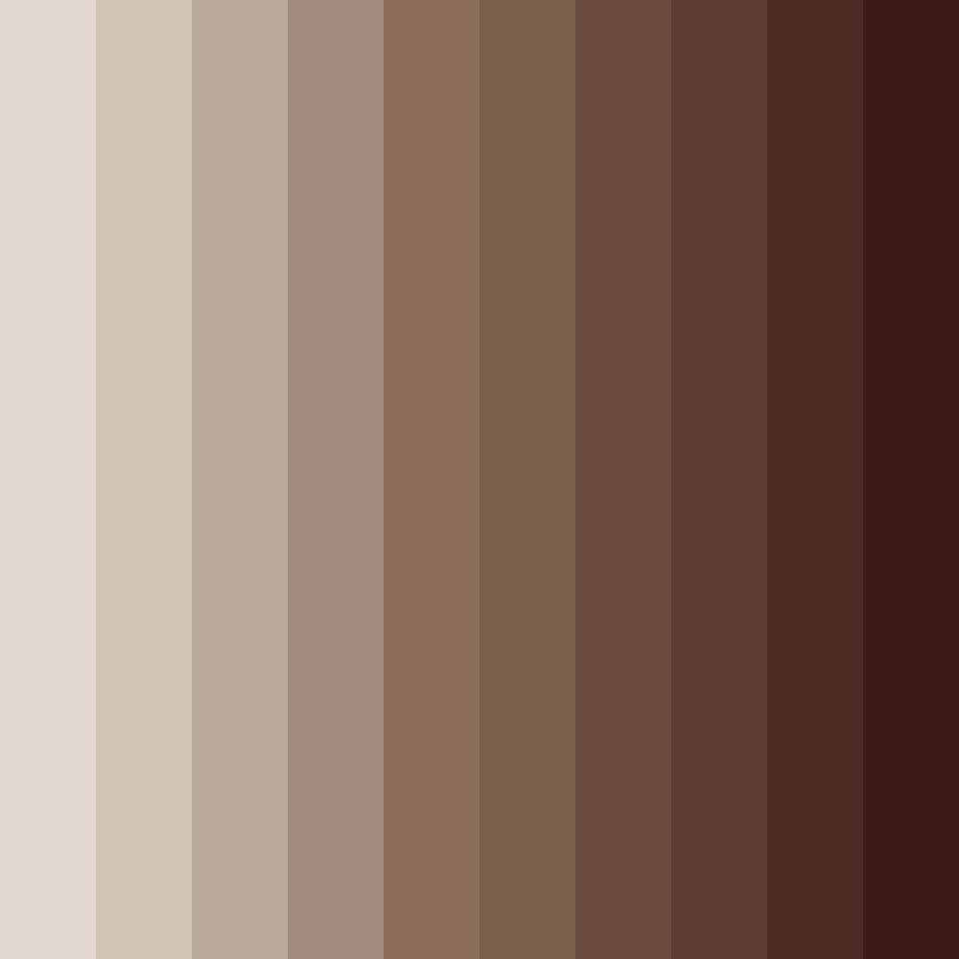 Download earthy elegance color palette PNG image (square)