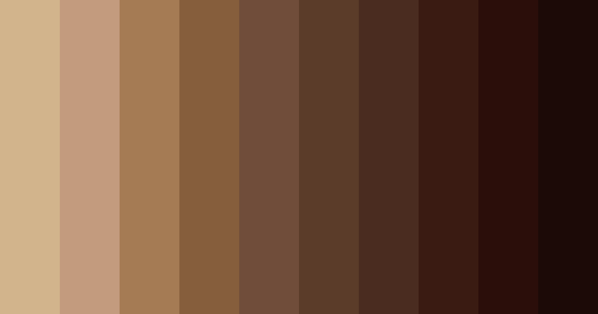 Download earthy elegance color palette PNG image (landscape)