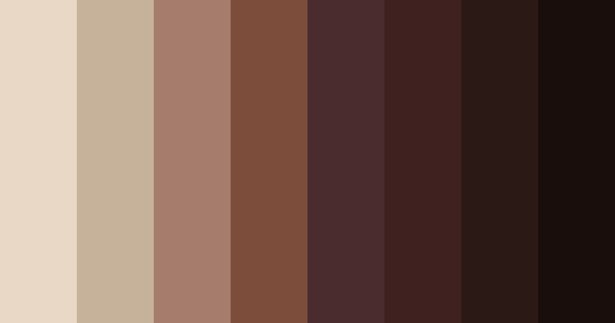 Download espresso embers color palette PNG image (landscape)