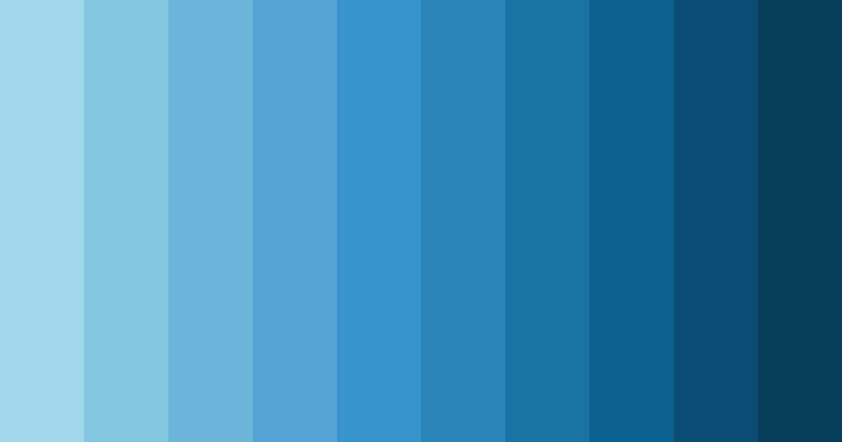 Download aqua tranquility color palette PNG image (landscape)