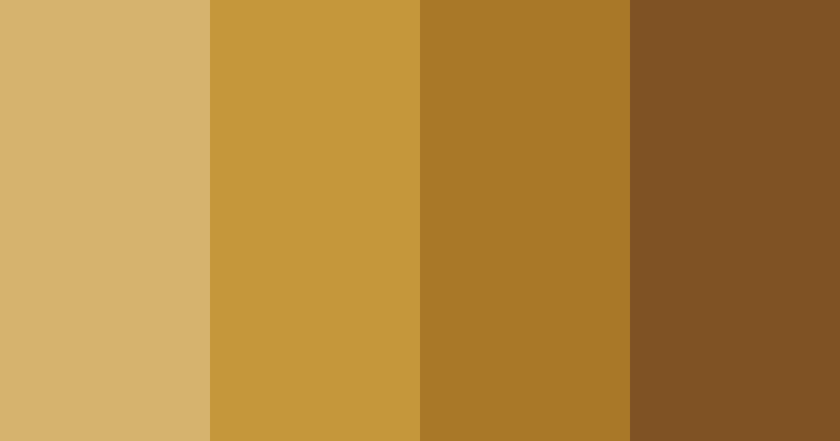 Download rustic brown color palette PNG image (landscape)