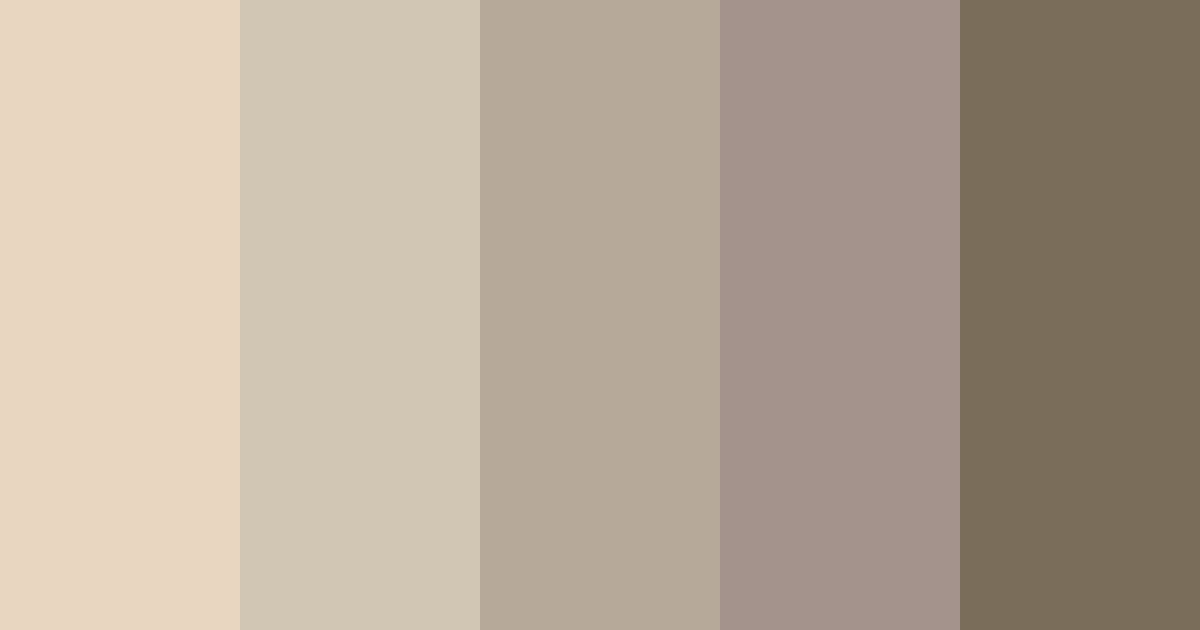 Download soft dune tones color palette PNG image (landscape)