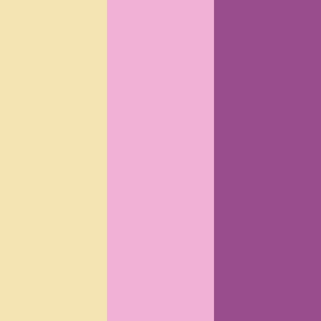 Download pink springflower color palette PNG image (square)