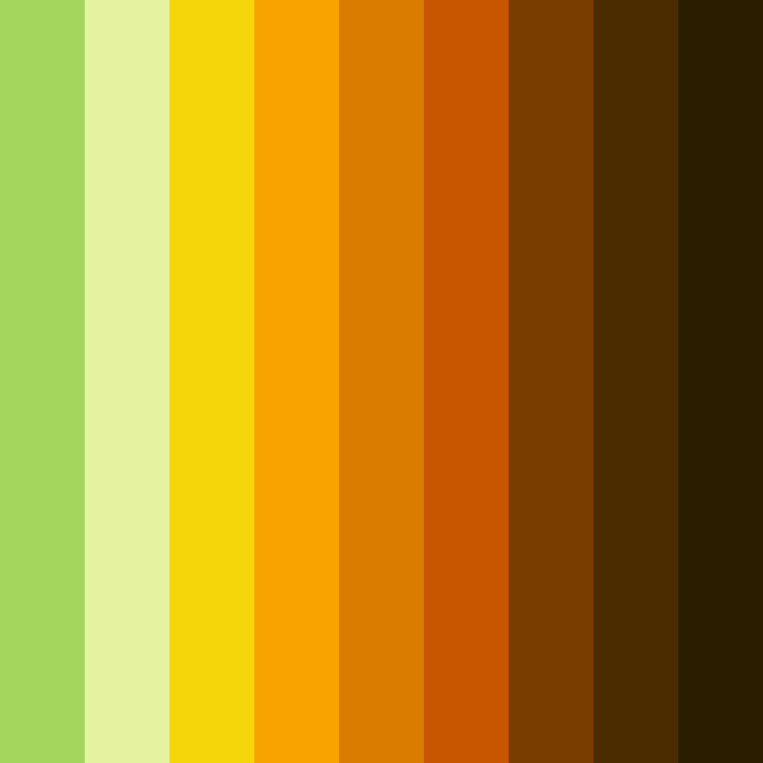 Download field of dreams color palette PNG image (square)