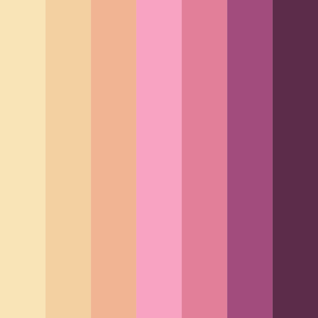 Download blossom whisper color palette PNG image (square)