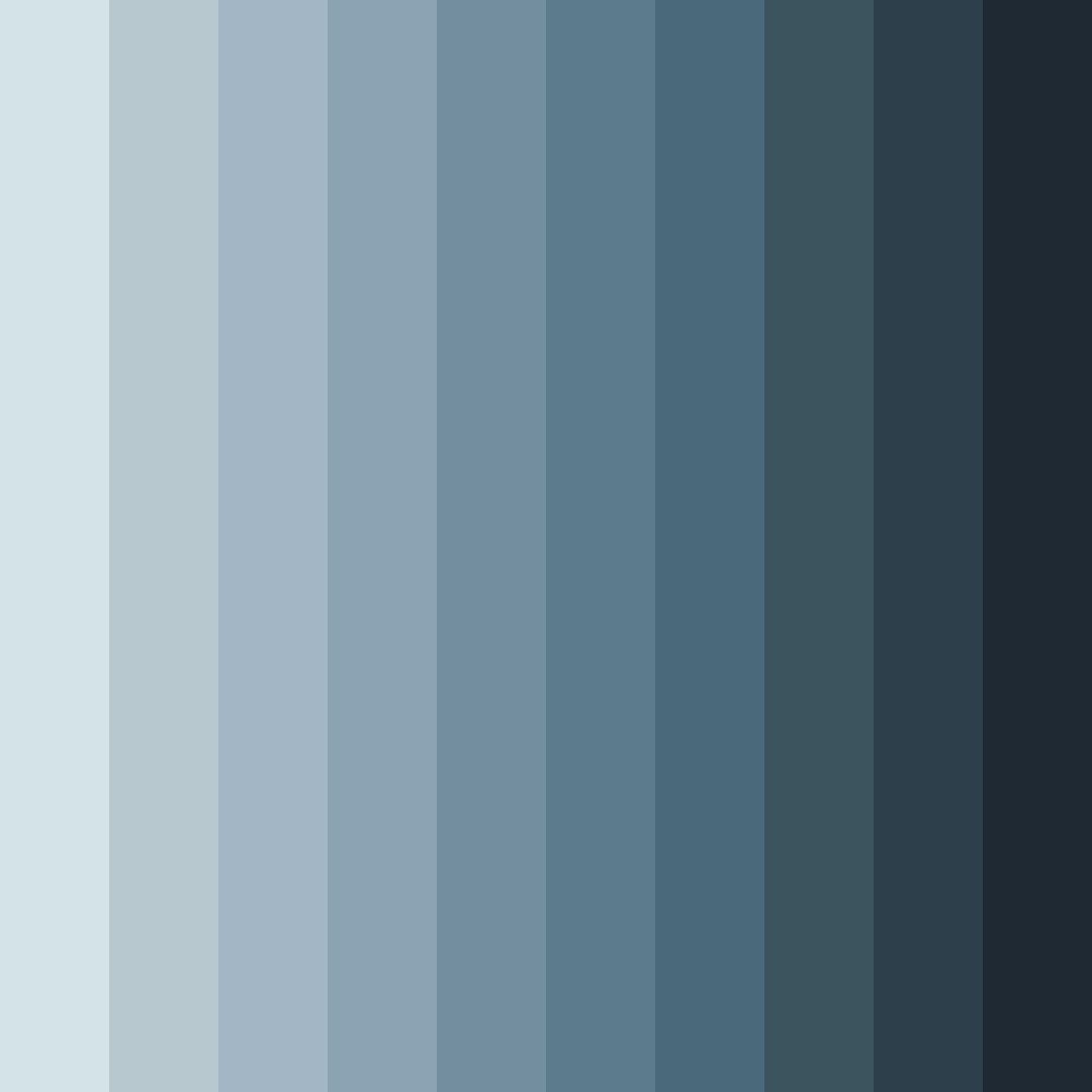 Download oceanic tranquility color palette PNG image (square)