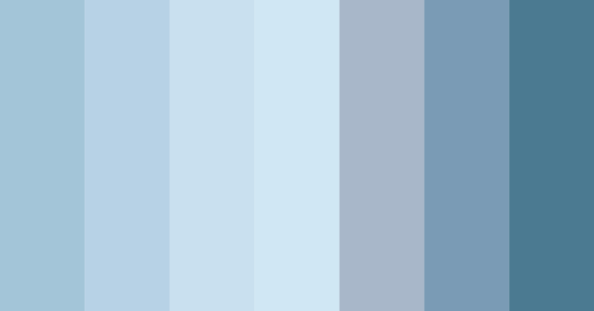 Download serene sky hues color palette PNG image (landscape)