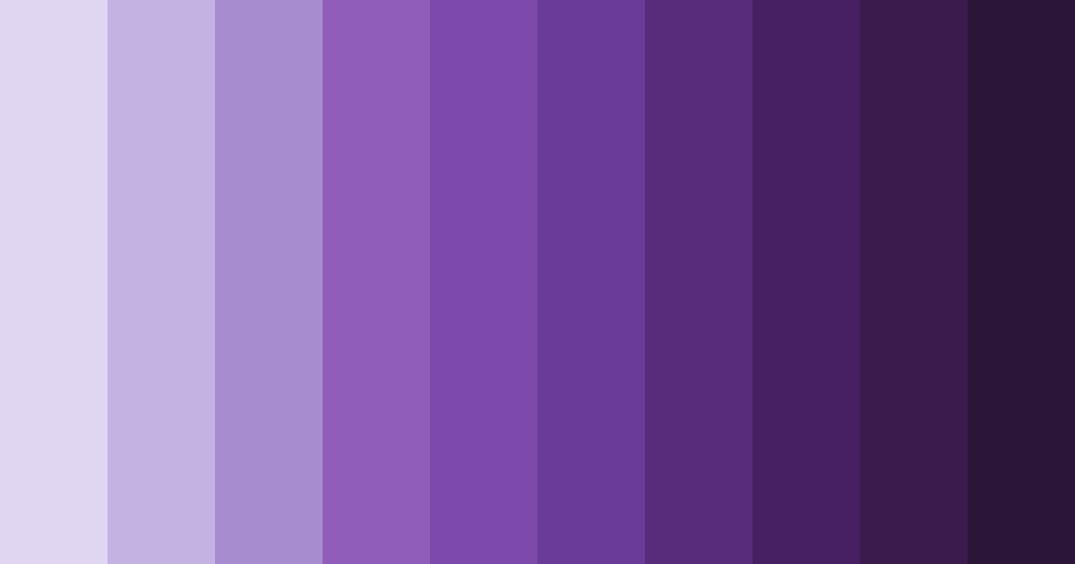 Download whispers of wisteria color palette PNG image (landscape)