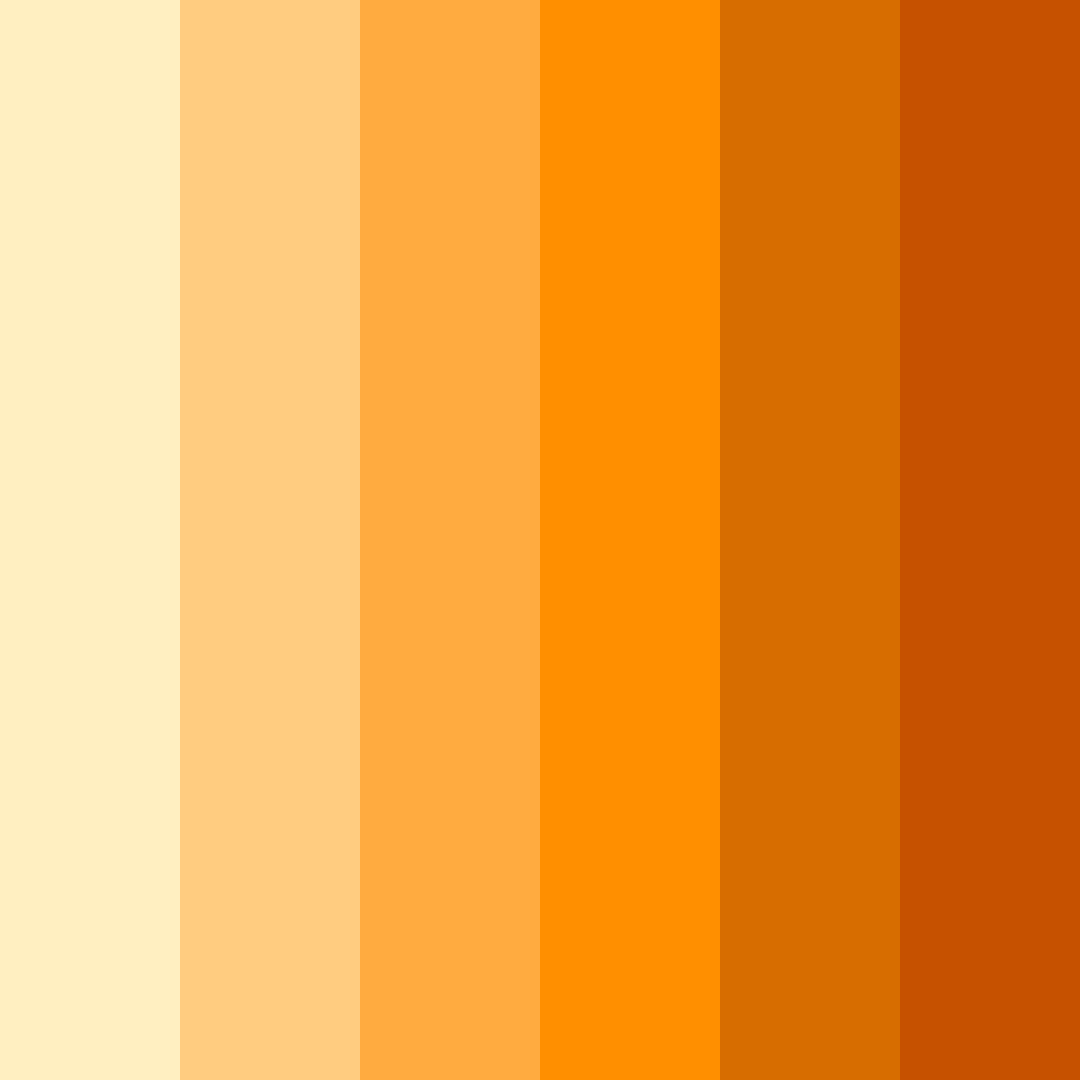 Download sunset harvest color palette PNG image (square)