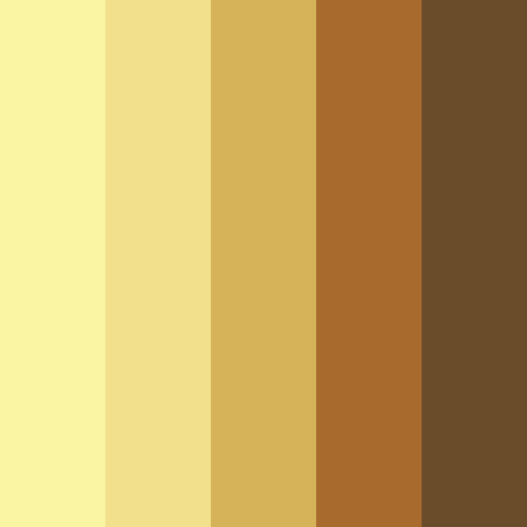Download golden earth color palette PNG image (square)
