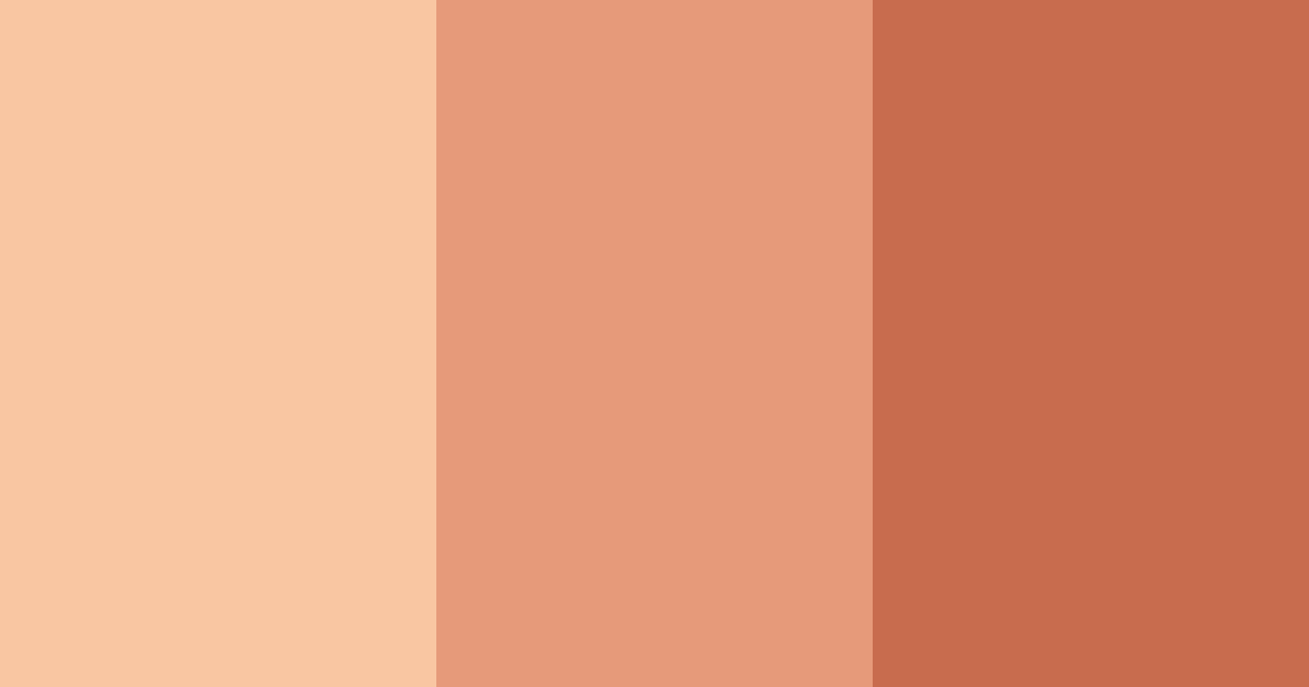 Download terracotta sunrise color palette PNG image (landscape)