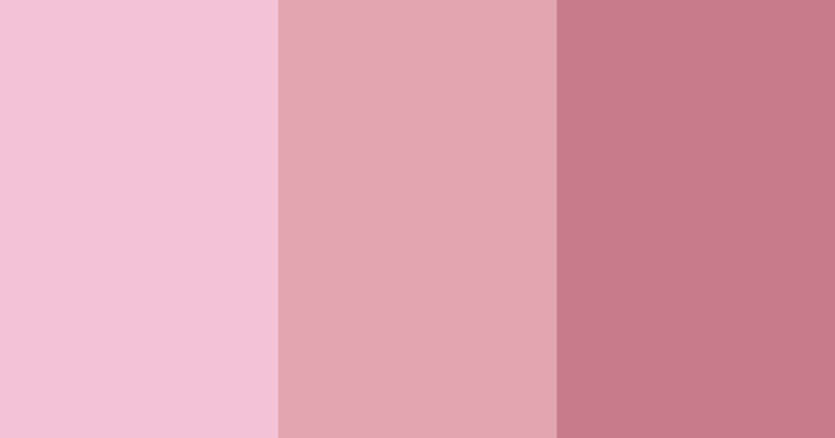 Download dusky rose whisper color palette PNG image (landscape)