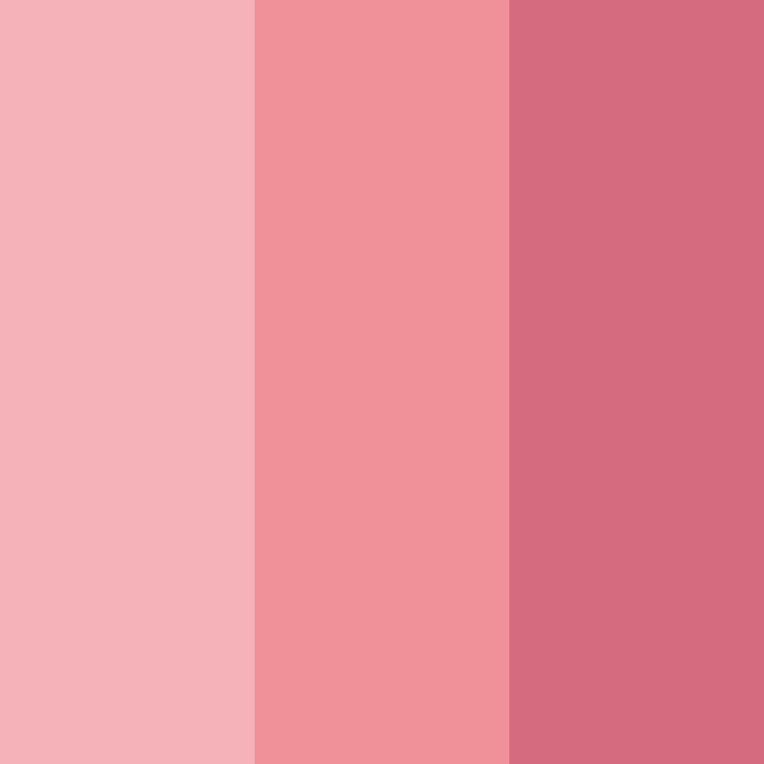 Download blushing petals color palette PNG image (square)