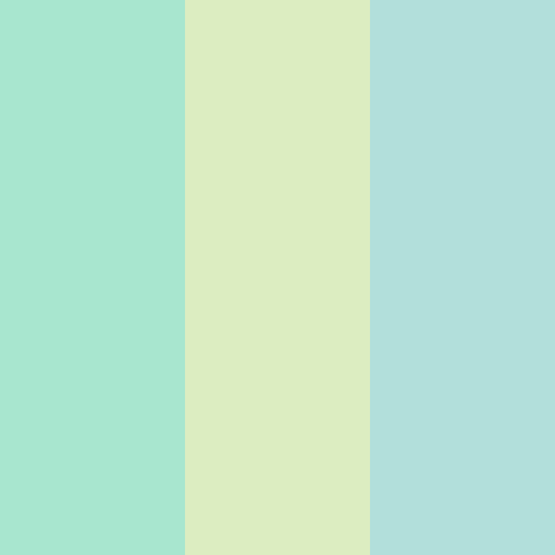 Download minted serenity color palette PNG image (square)