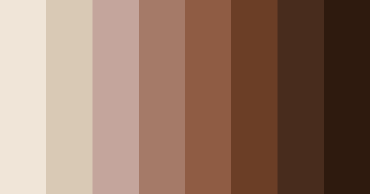 Download brown autumnforest color palette PNG image (landscape)