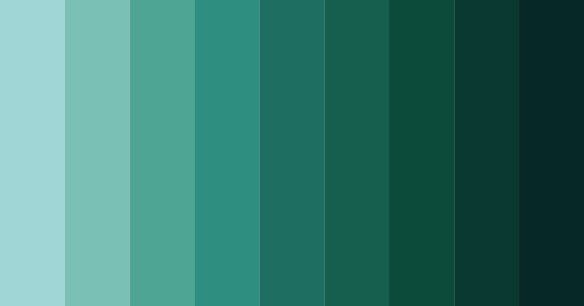 Download blue green oasis color palette PNG image (landscape)