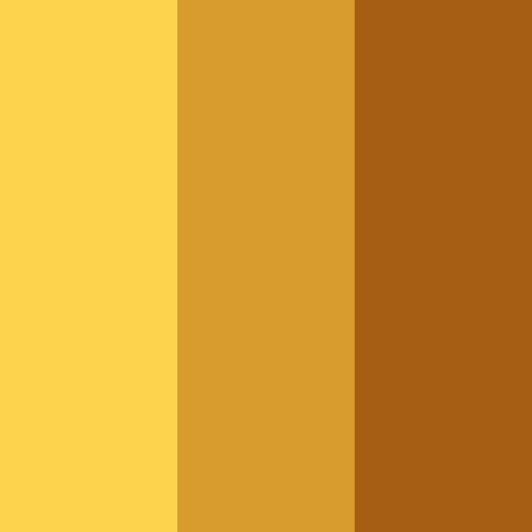 Download golden ember color palette PNG image (square)