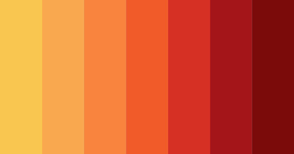 Download gold ember red color palette PNG image (landscape)