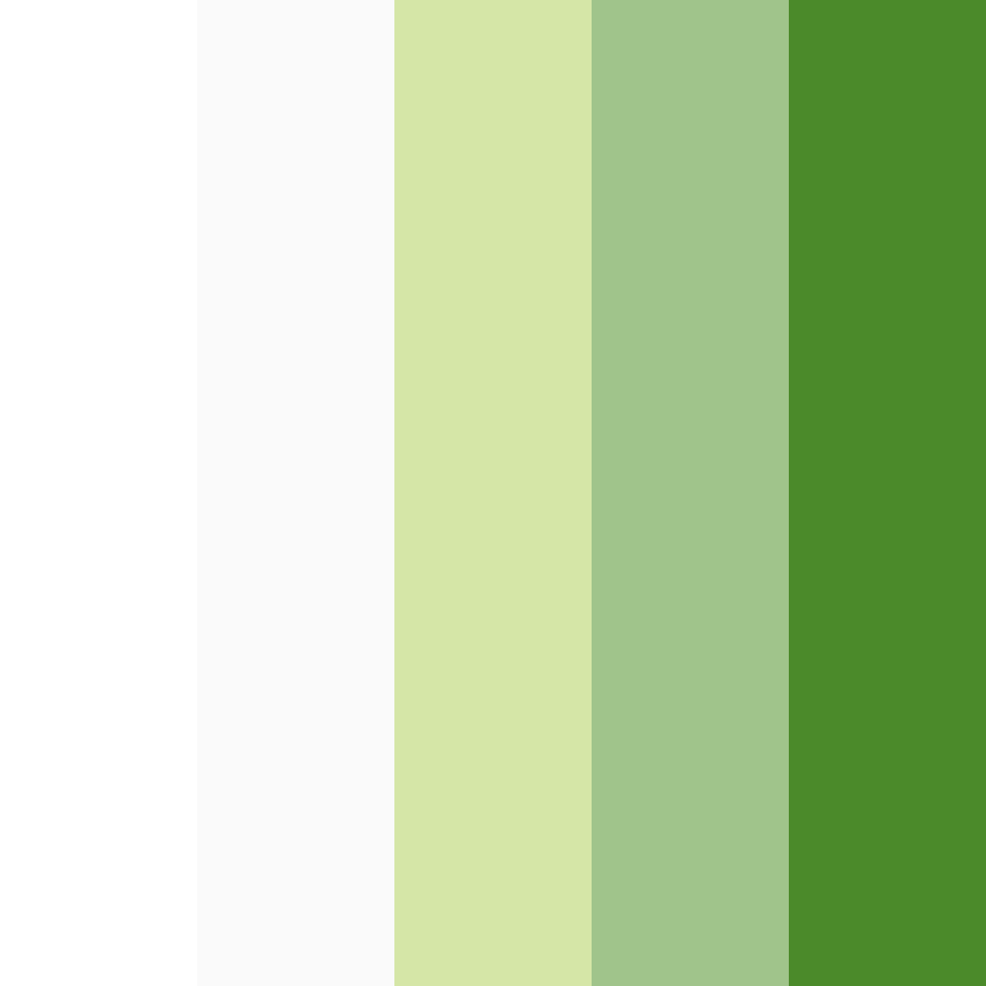 Download whispering meadow color palette PNG image (square)
