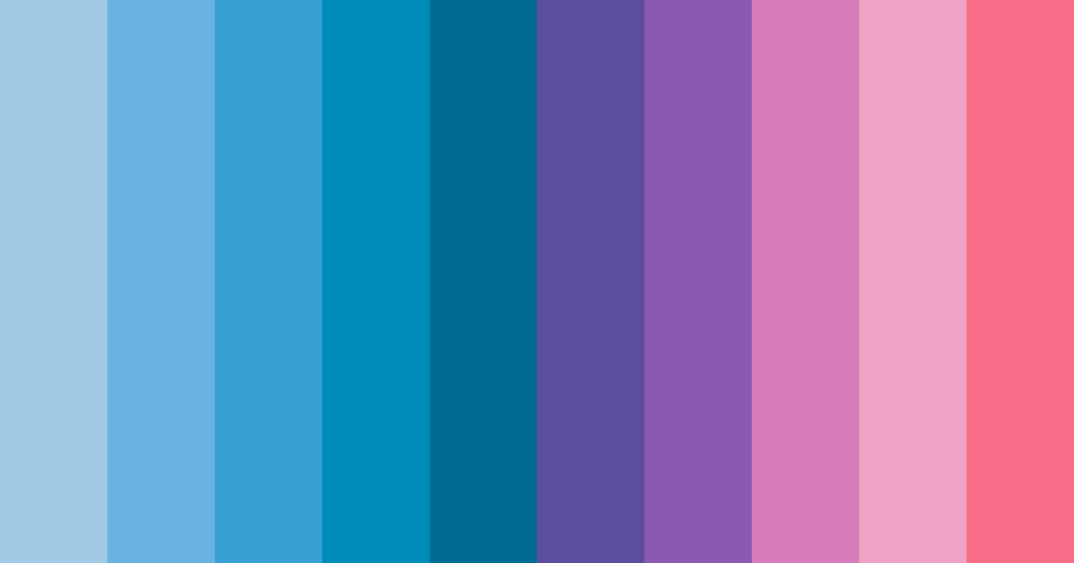 Download pixelated harmony color palette PNG image (landscape)