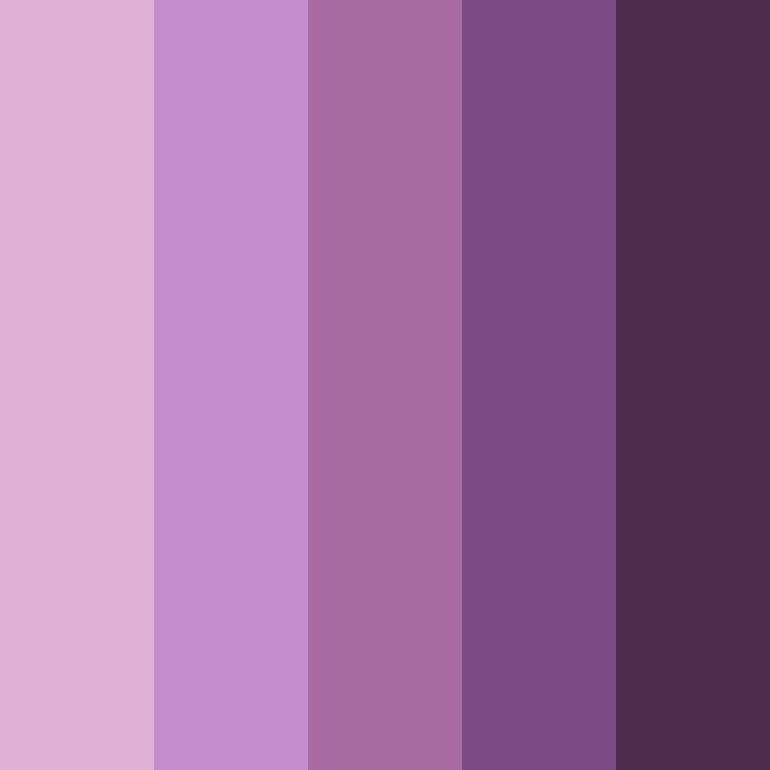 Download dusk's embrace color palette PNG image (square)