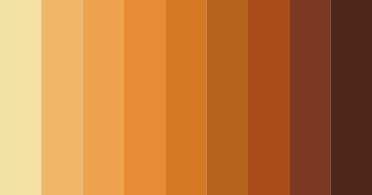 Download sunlit earthtones color palette PNG image (landscape)