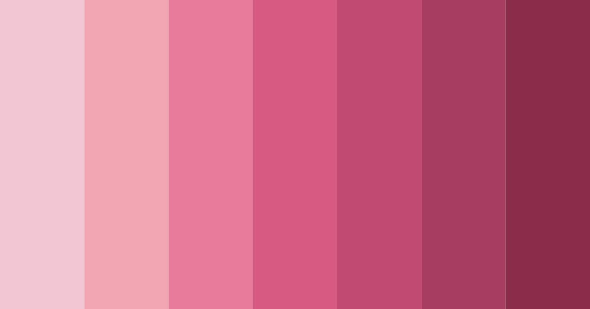 Download berry pink color palette PNG image (landscape)