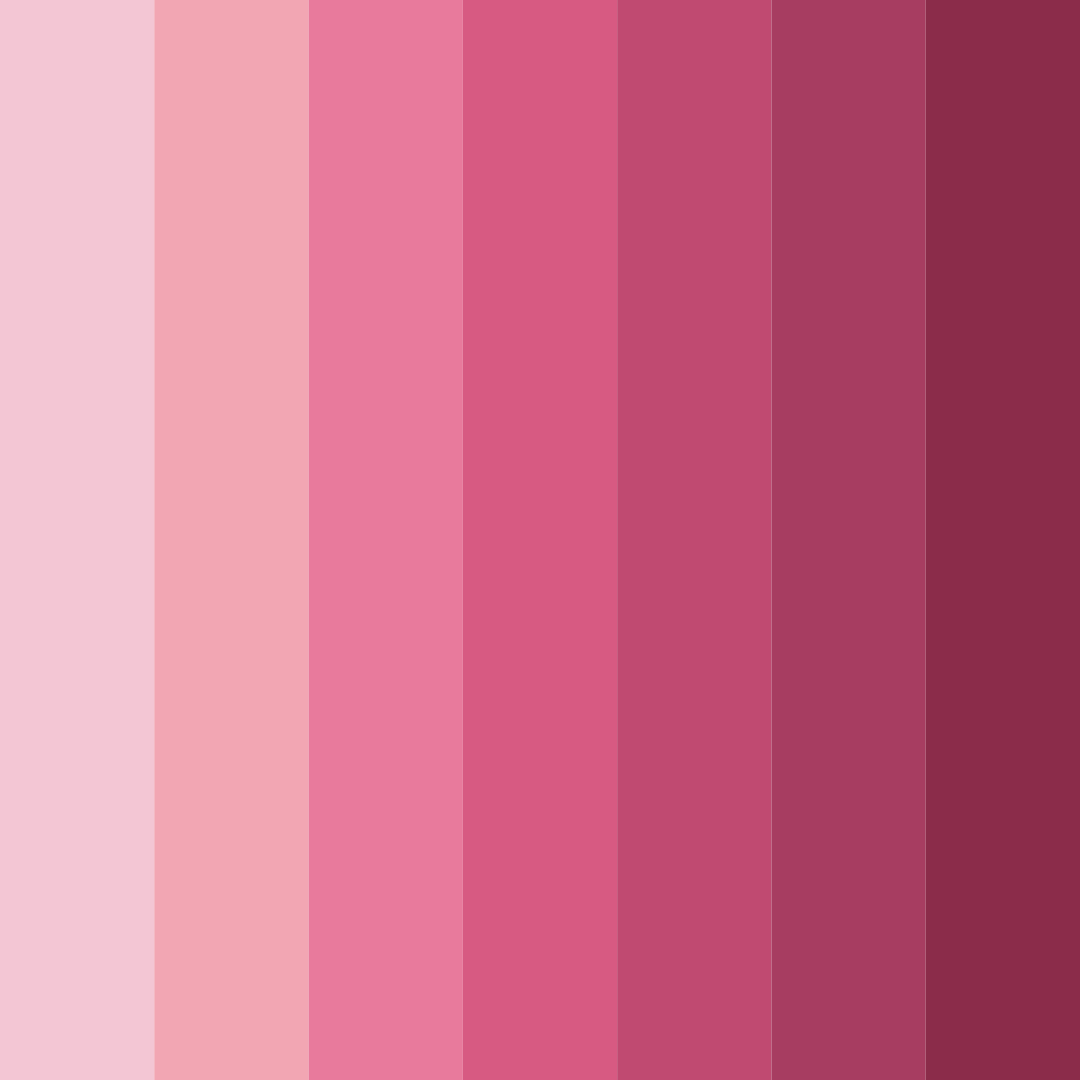Download berry pink color palette PNG image (square)
