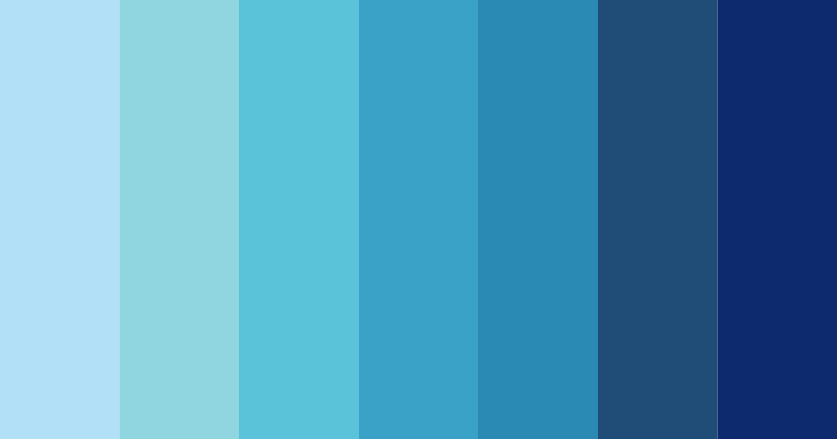 Download blue intergalactic color palette PNG image (landscape)