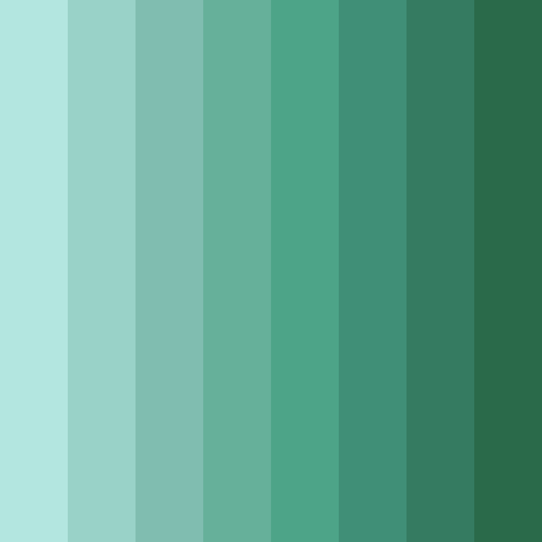 Download galactic oasis color palette PNG image (square)
