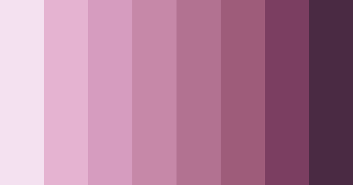 Download violet dreamscape color palette PNG image (landscape)