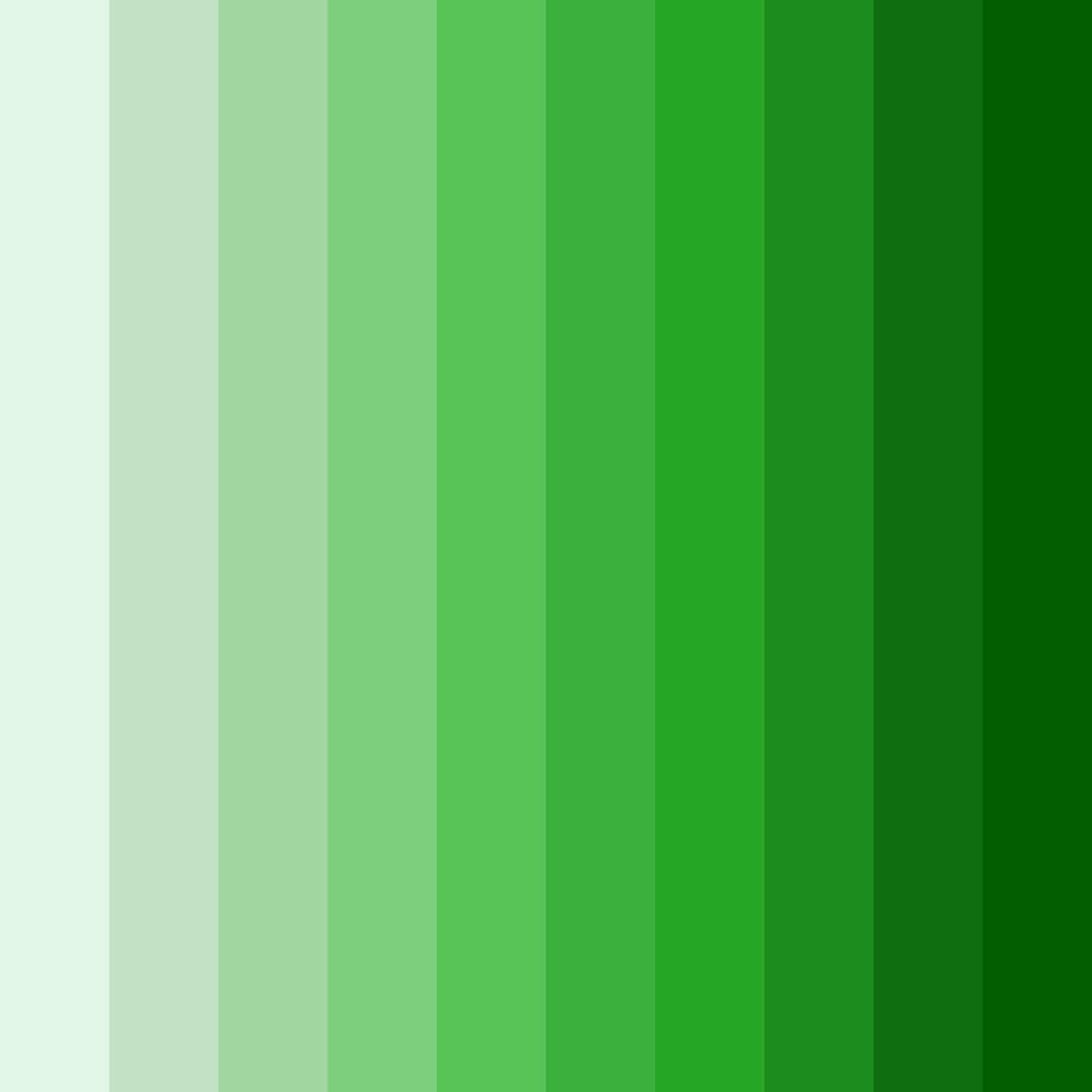 Download emerald whisper color palette PNG image (square)