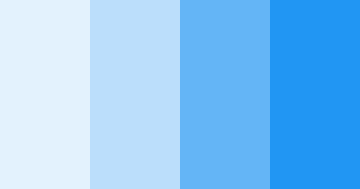 Download crisp blue horizons color palette PNG image (landscape)