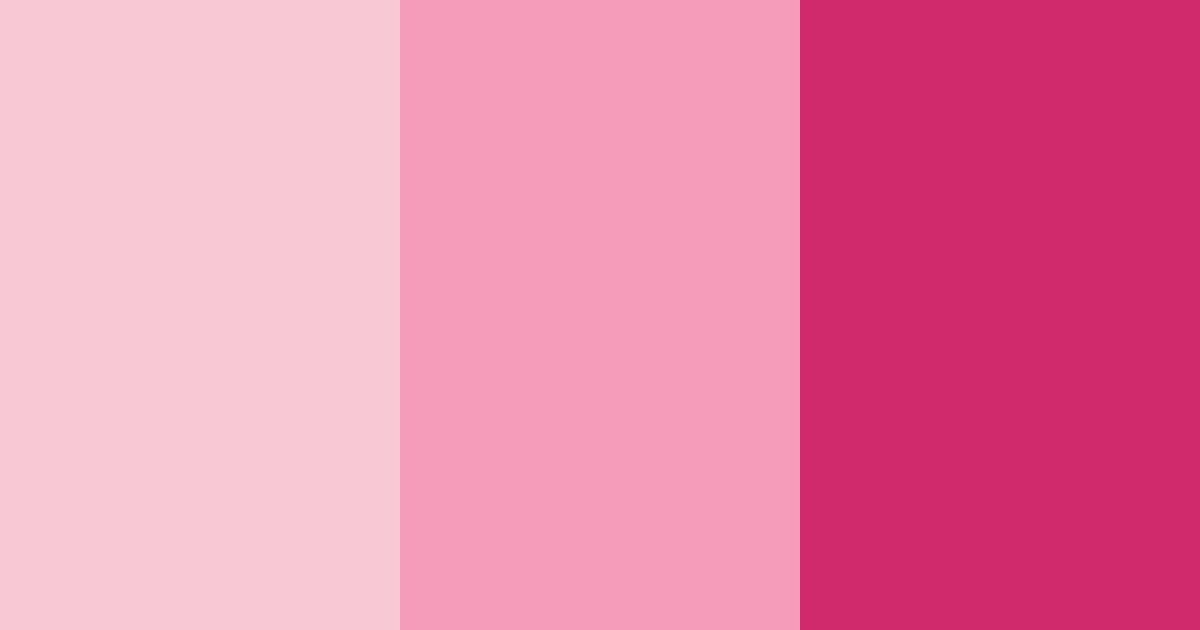 Download pink fashion color palette PNG image (landscape)