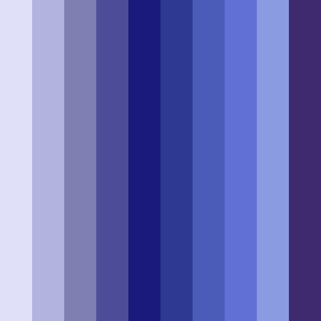 Download midnight reverie color palette PNG image (square)