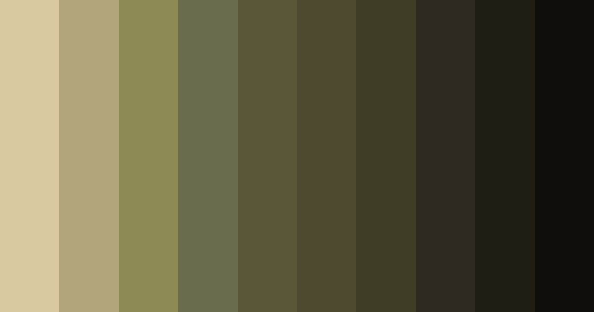 Download earthy whispers color palette PNG image (landscape)