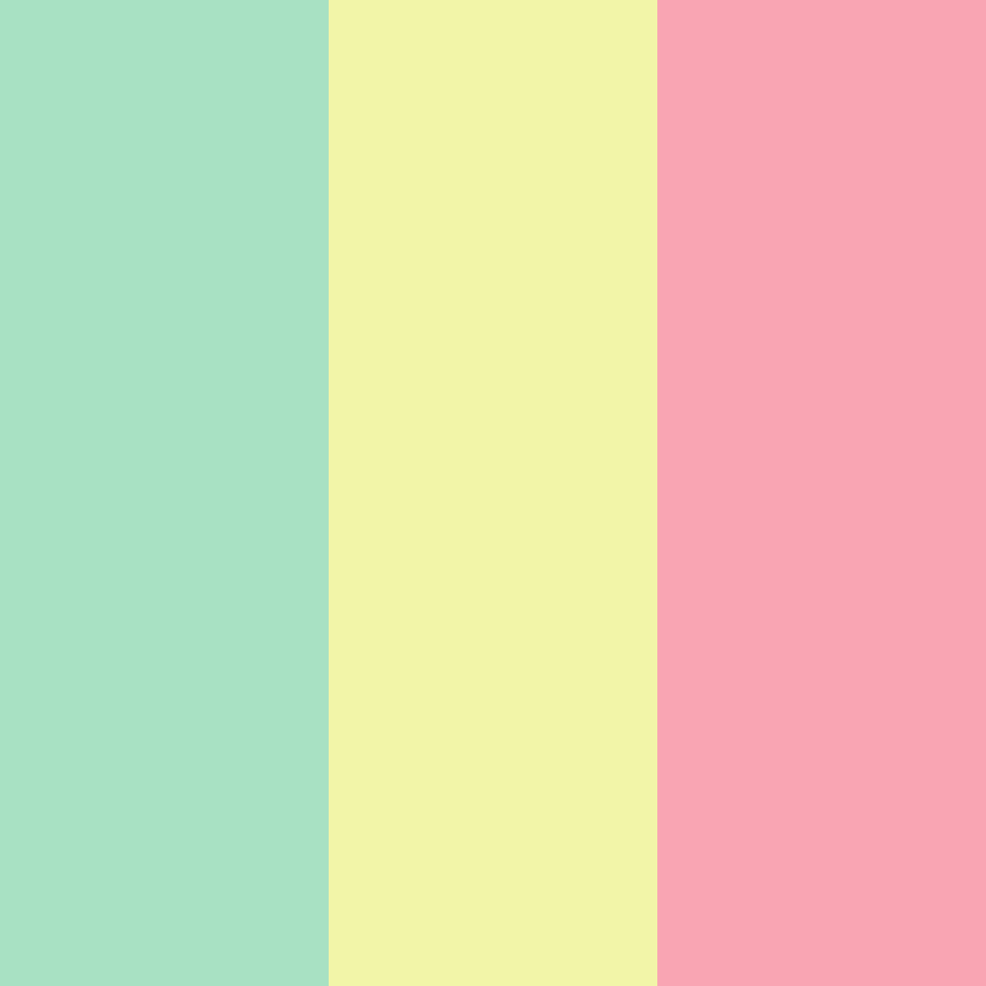 Download light pink green color palette PNG image (square)