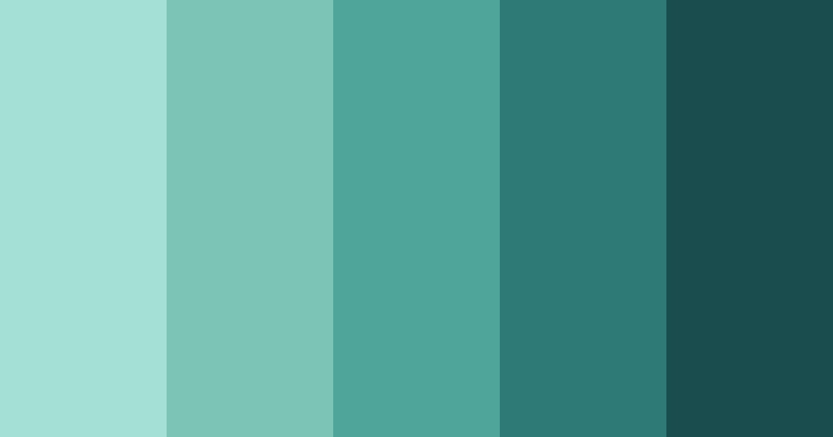 Download aqua dreams color palette PNG image (landscape)