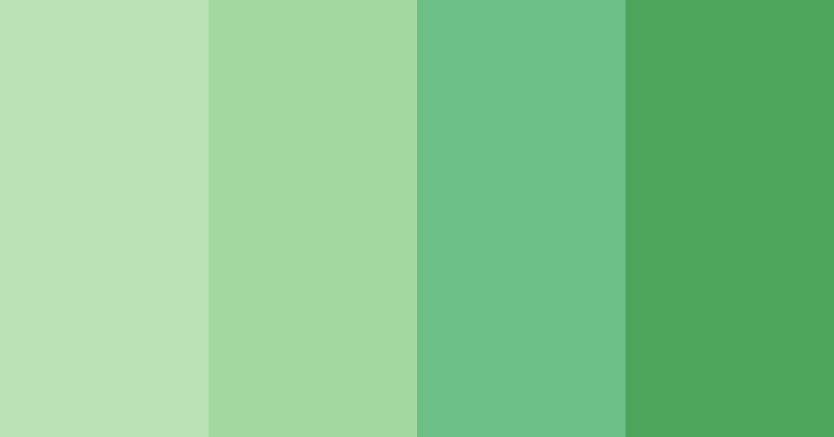 Download emerald river serenity color palette PNG image (landscape)