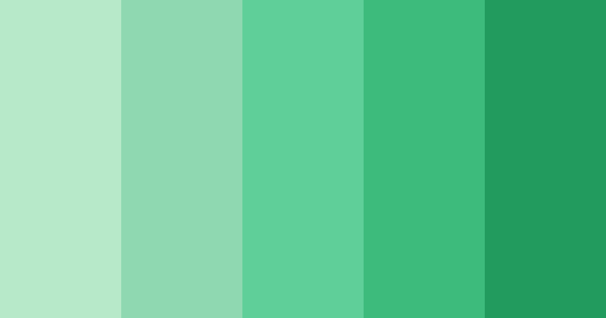 Download jialing river greens color palette PNG image (landscape)