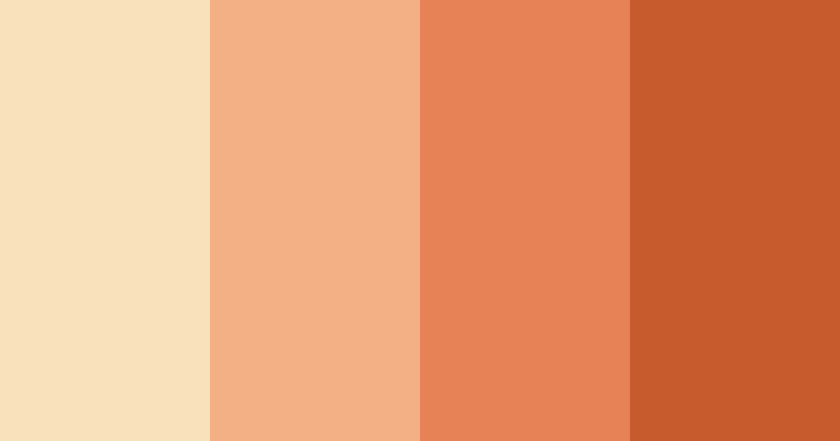 Download orange chips color palette PNG image (landscape)