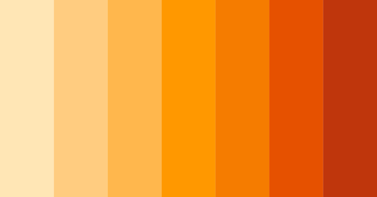 Download sunset citrus color palette PNG image (landscape)