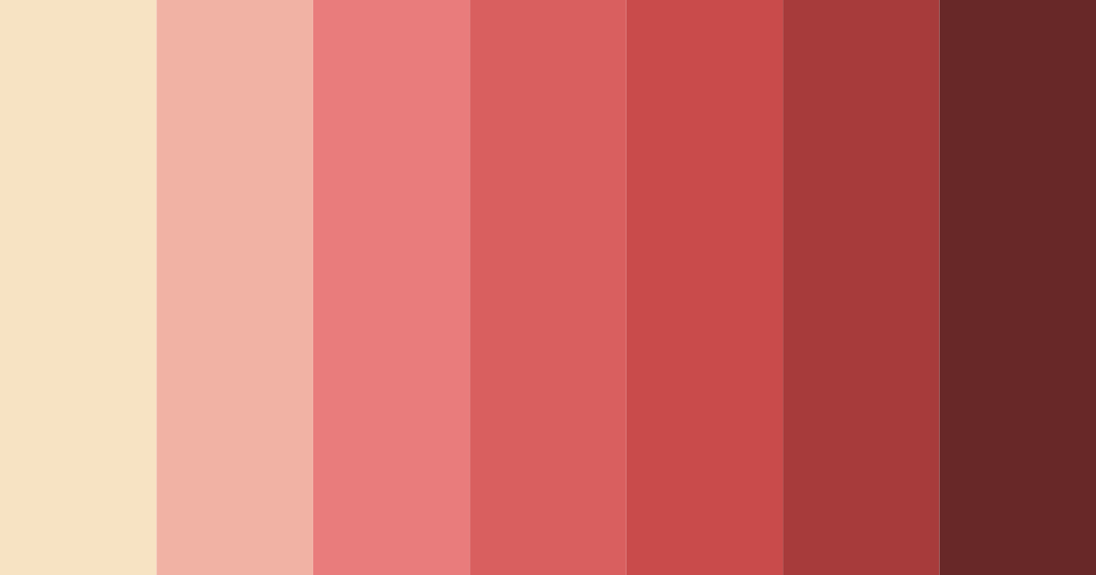 Download blossom of ember color palette PNG image (landscape)
