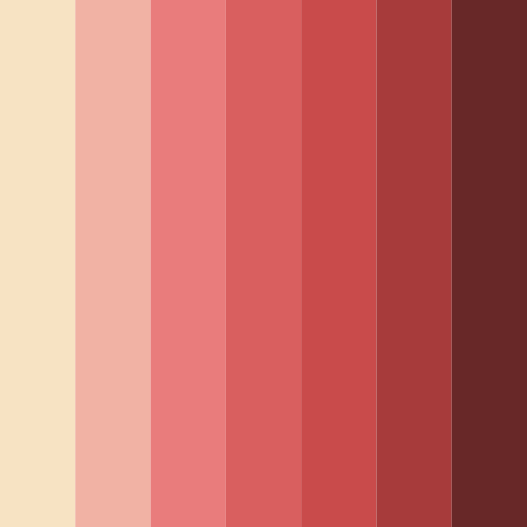 Download blossom of ember color palette PNG image (square)