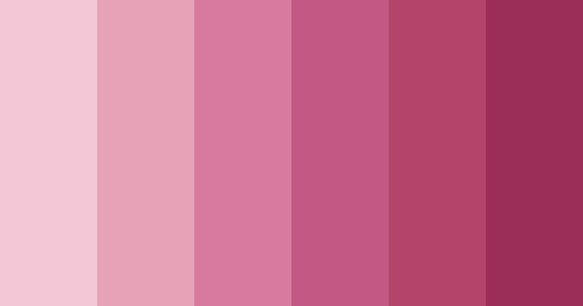 Download pink ocean color palette PNG image (landscape)