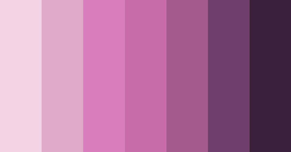 Download dreamy pink color palette PNG image (landscape)