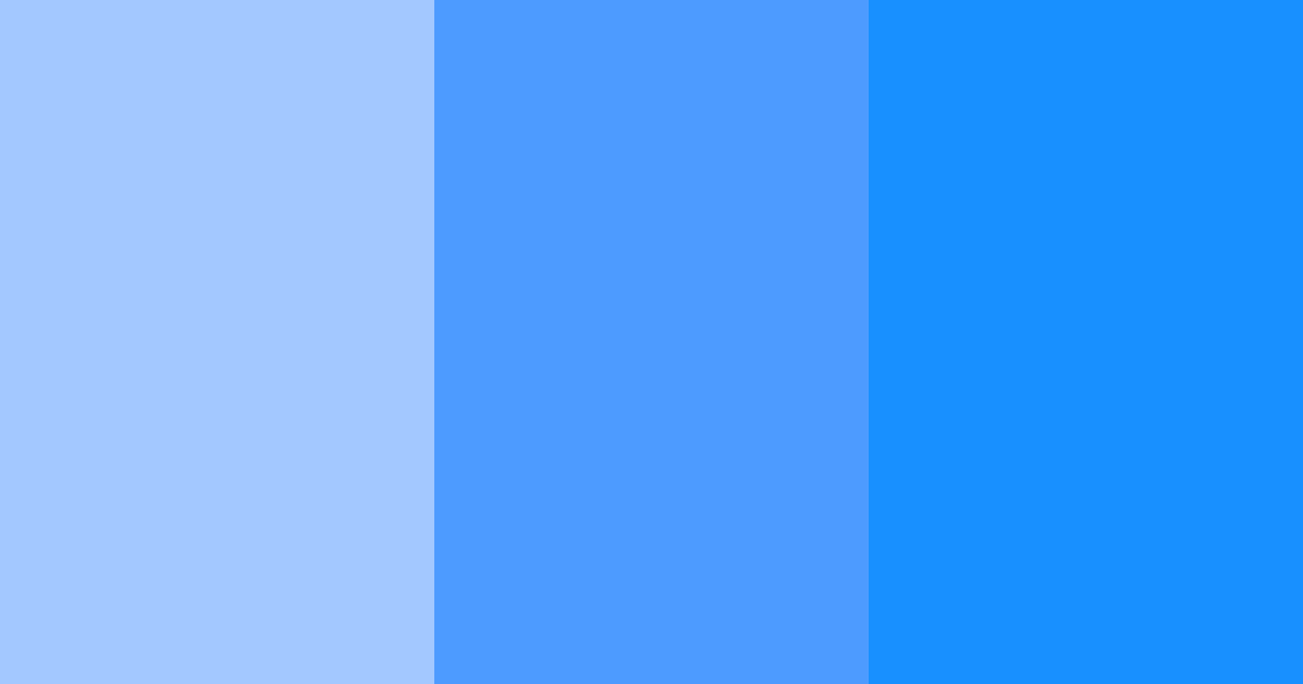 Download bright blue color palette PNG image (landscape)