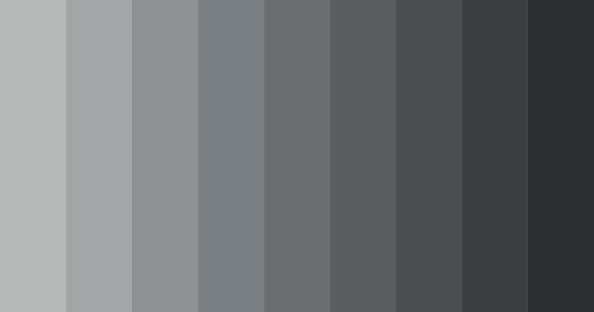 Download muted monochrome serenity color palette PNG image (landscape)