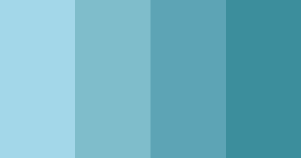 Download aqua arcana color palette PNG image (landscape)